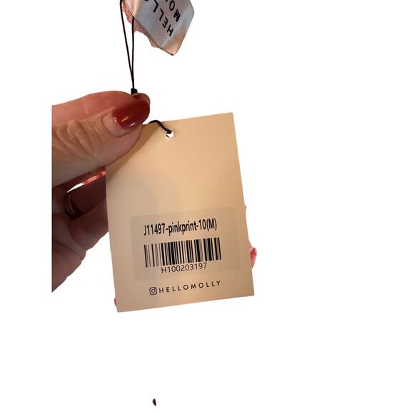 NWT - Hello Molly Pinkprint Floral Halter - Size 6 - Picture 4 of 7